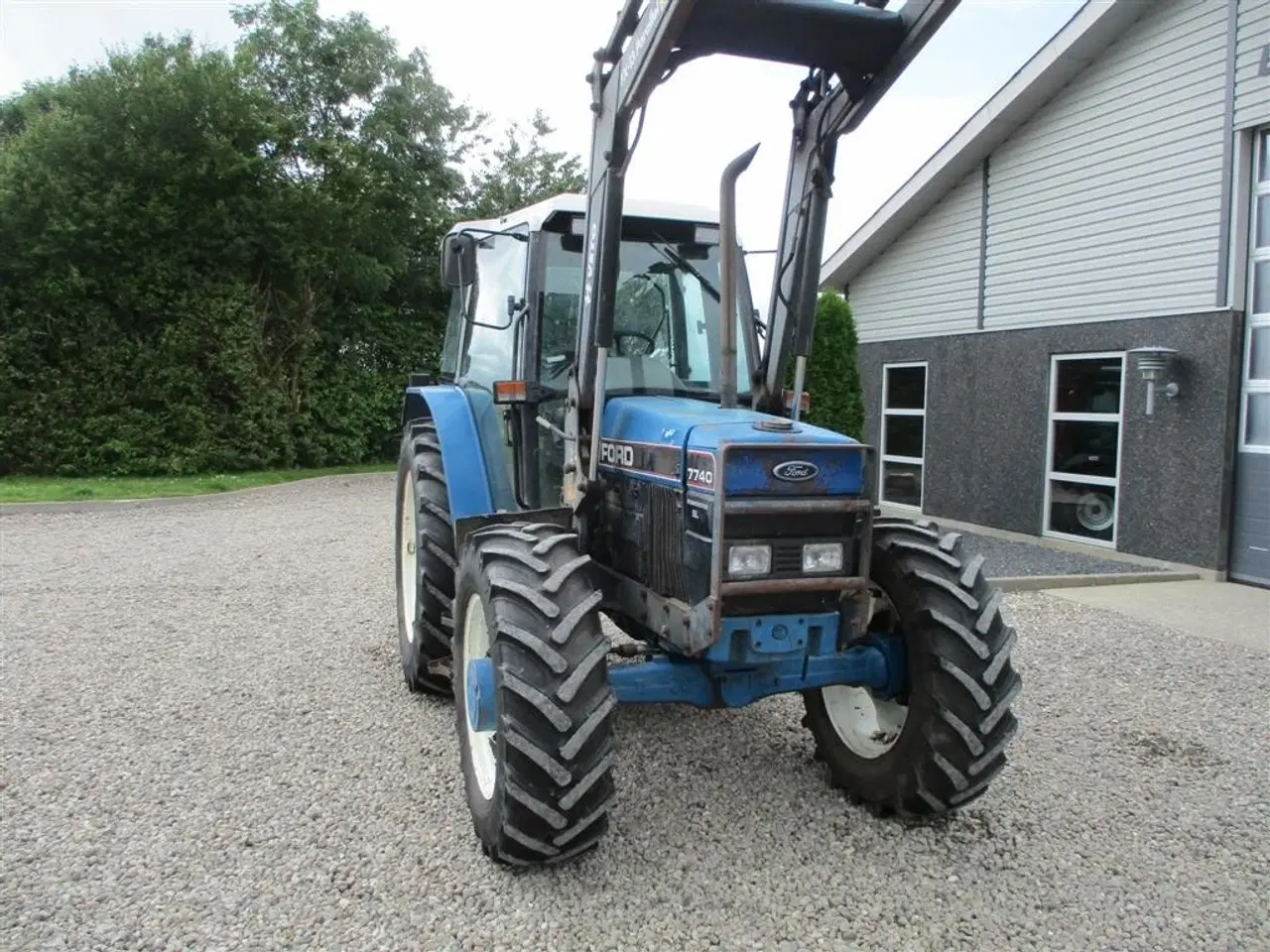 Billede 16 - New Holland 7740 SL med fuldhydraulisk Veto FX13 frontlæsser på