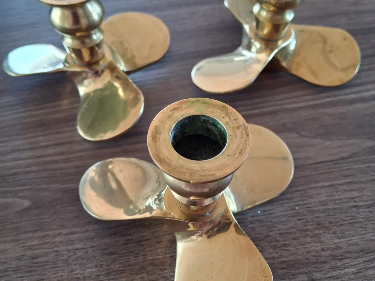 Billede 1 - Smukke velholdte skibs propeller messing