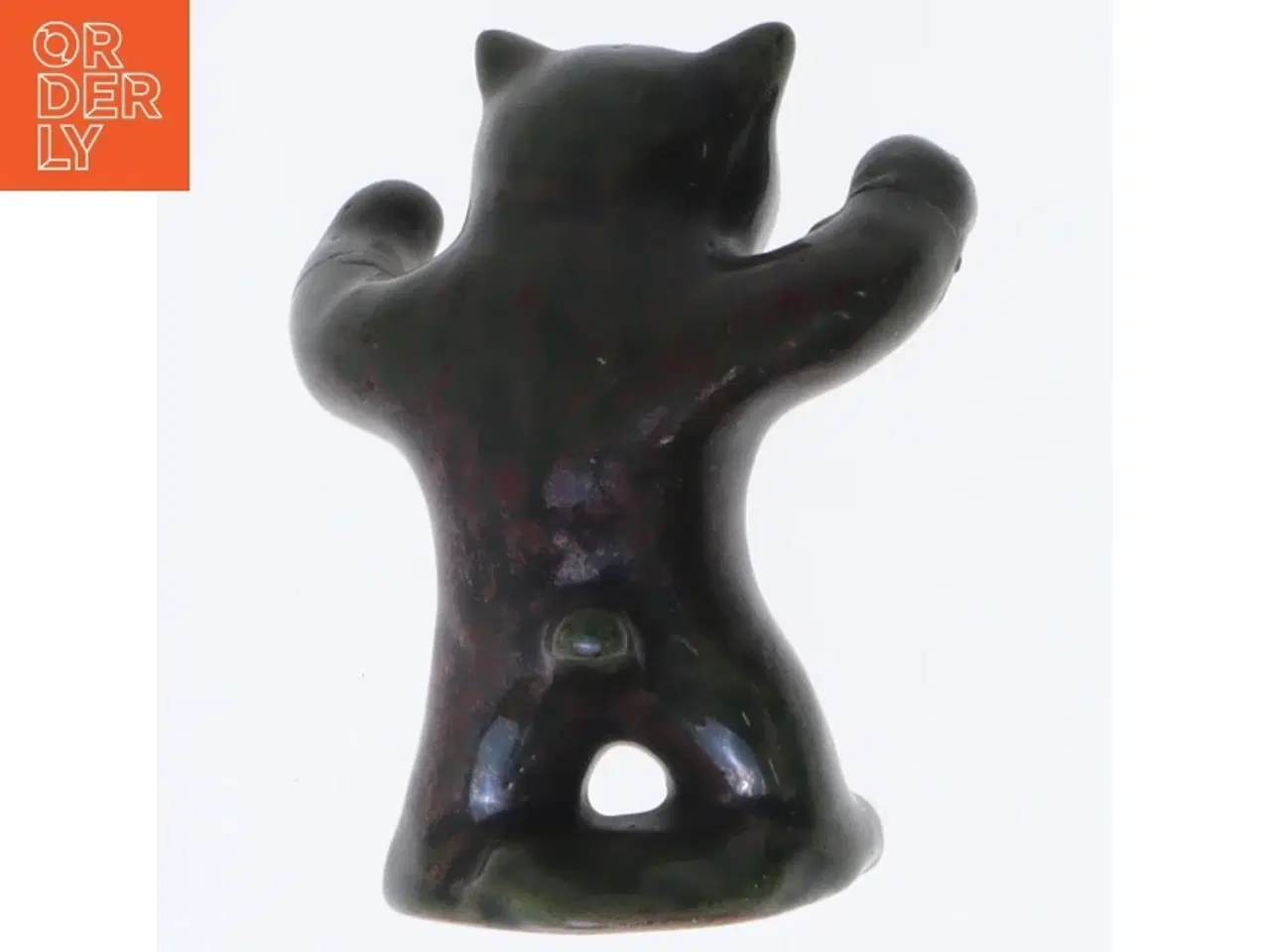 Billede 4 - Keramik bjørneskulptur fra L. Hjorth (str. 7 cm)