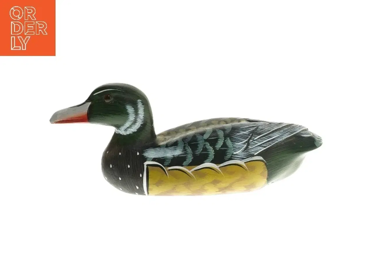 Billede 1 - Dekorativ andefigur (str. 23 cm)