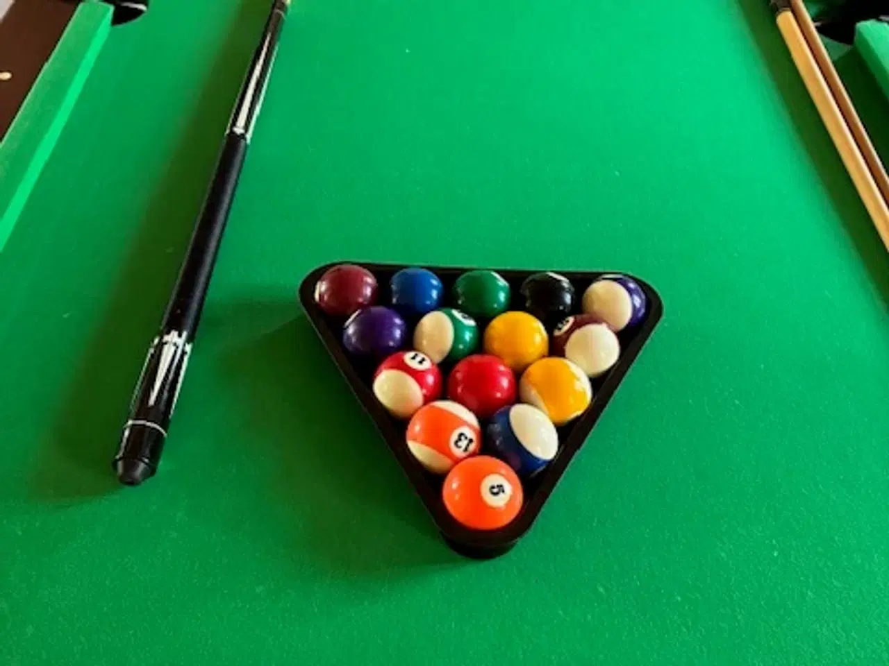 Billede 2 - Super fin poolbord i mørkt træ sælges