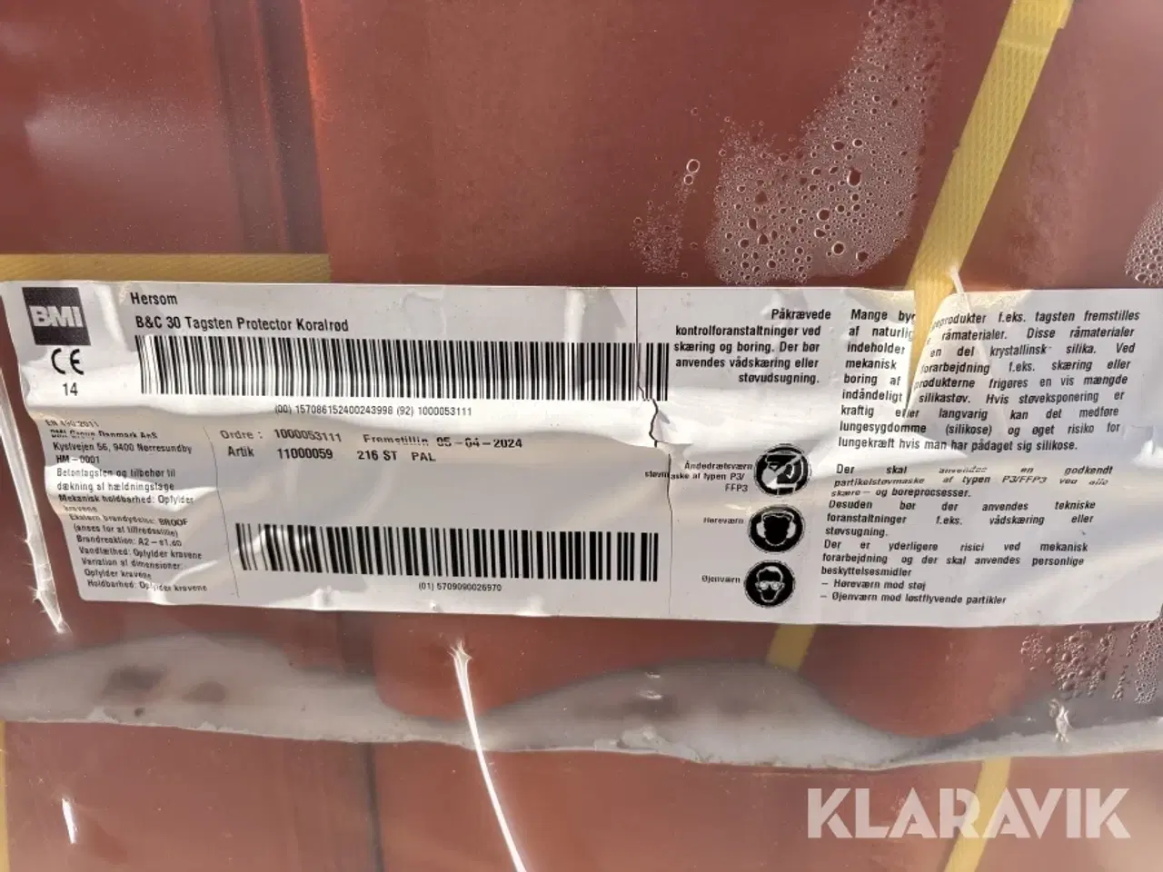 Billede 5 - Tagsten koralrød B&C Protector