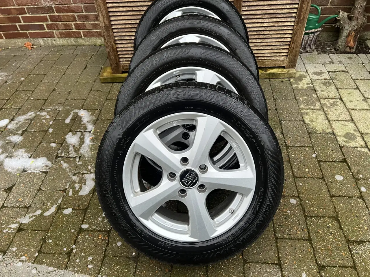 Billede 1 - 4 stk. Alufælge 