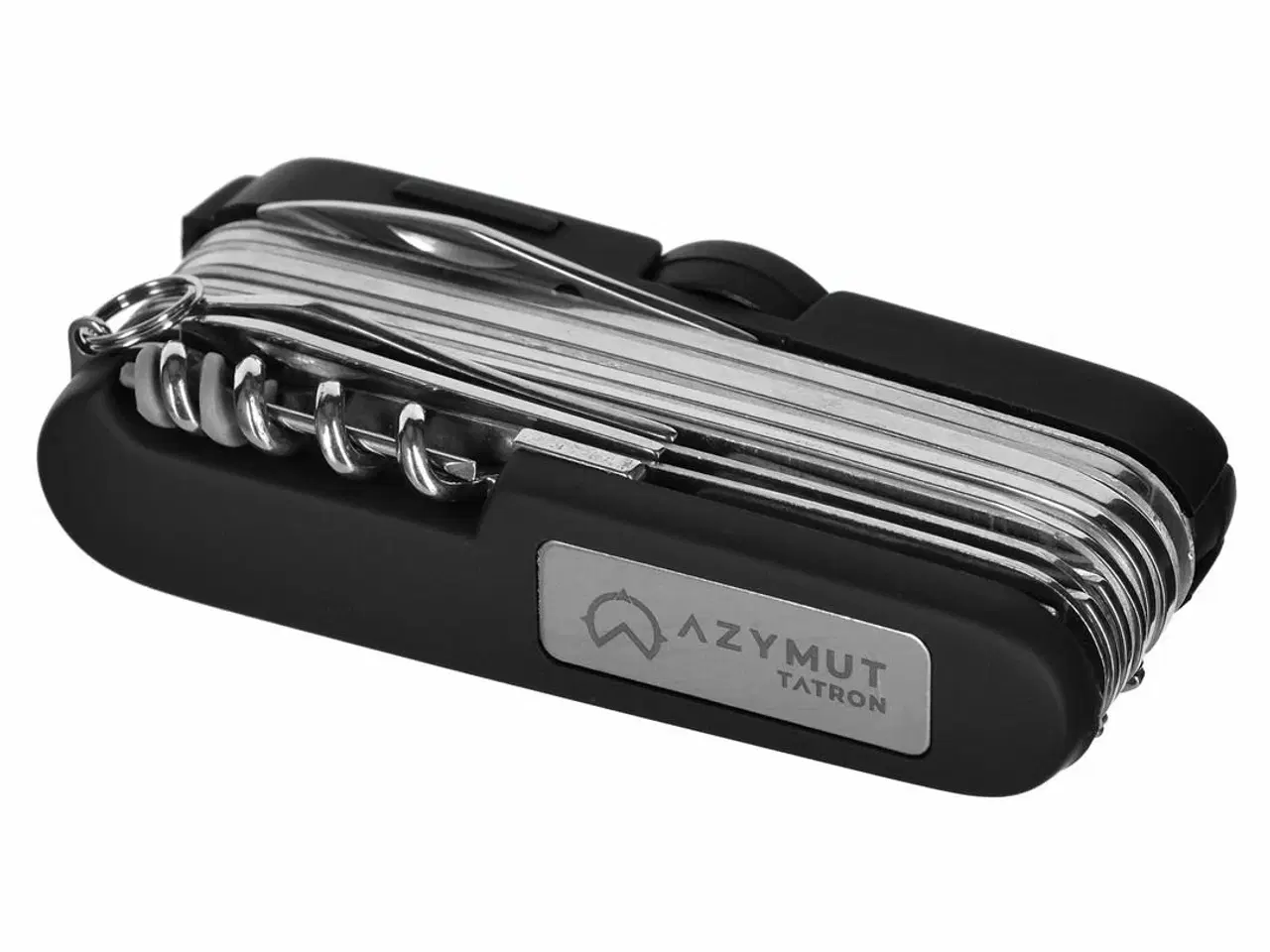 Billede 1 - Multiværktøj lommekniv AZYMUT Tatron – 25 funktioner + bæltetaske