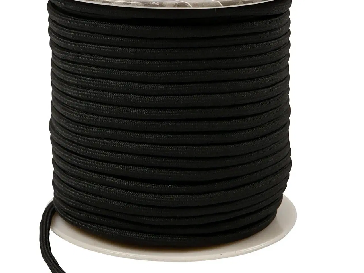 Billede 1 - Knyttesnor, tykkelse 4 mm, sort, 40m/ 1 rl.