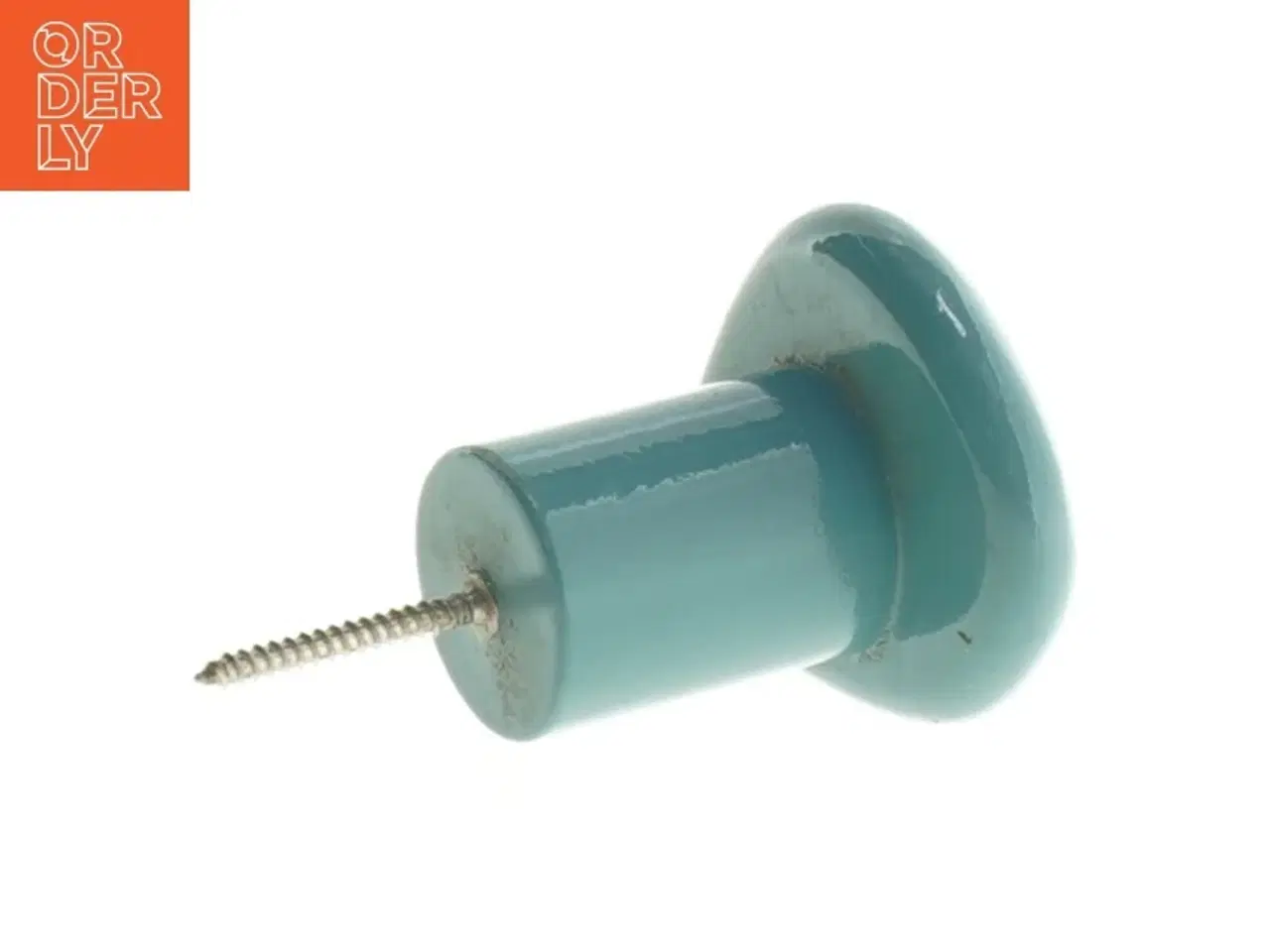 Billede 3 - Turkis knage (str. 7 x 5 x 5 cm)