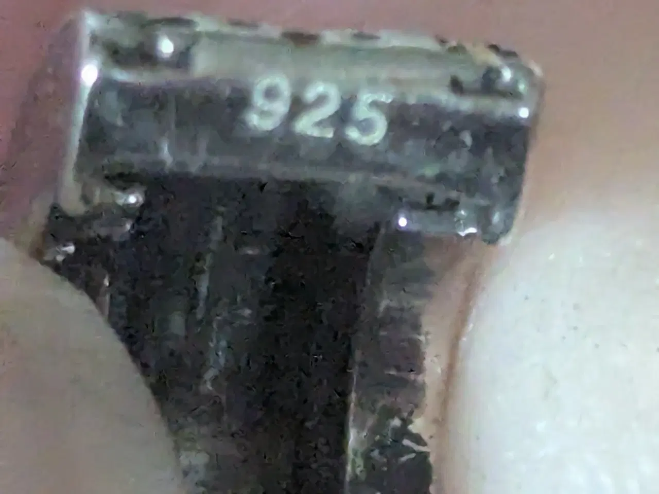 Billede 9 - Kugle med poter og zirkoner. sterling sølv.