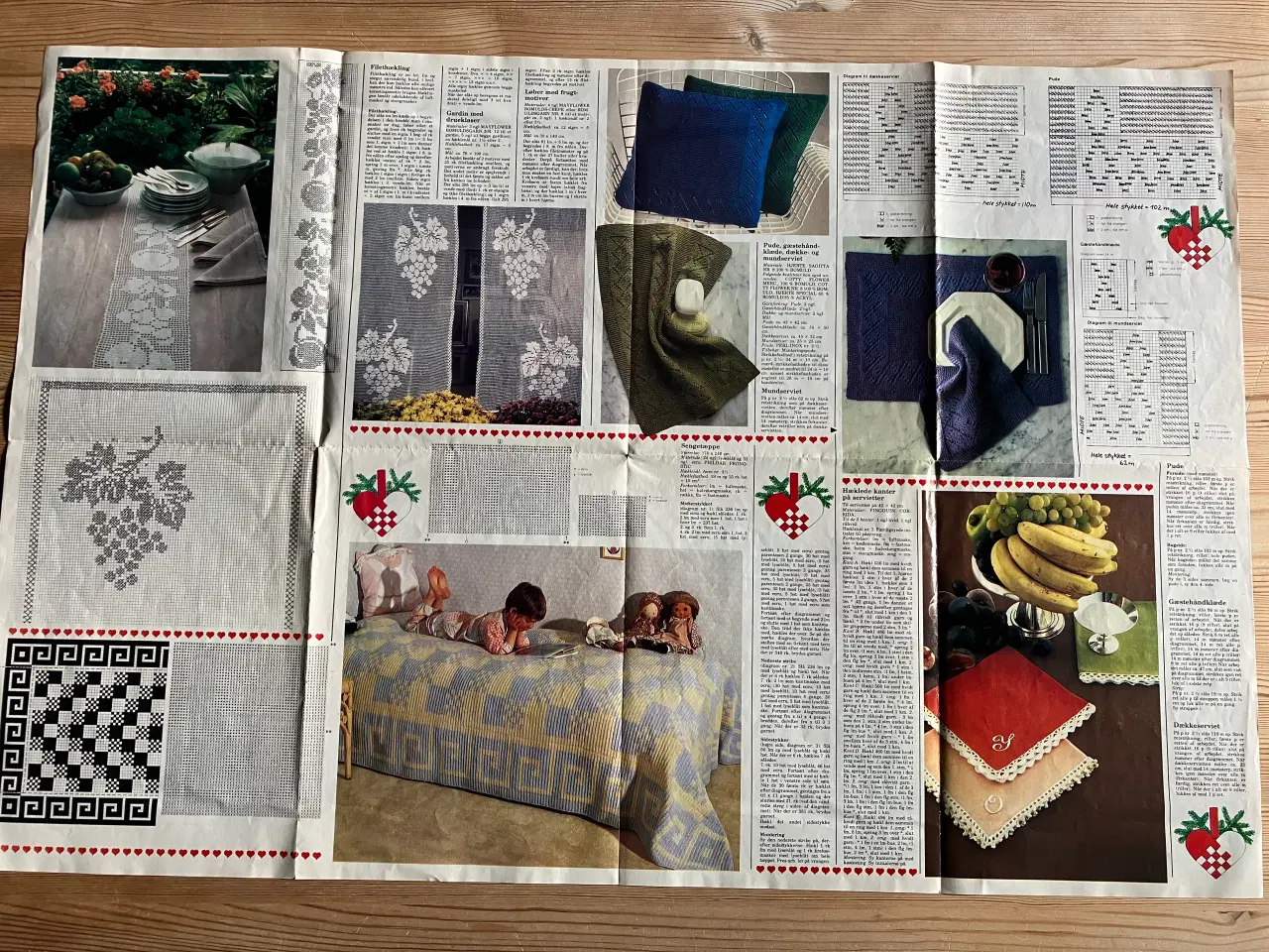 Billede 2 - Familie Journalens store jule hækleark fra 1982