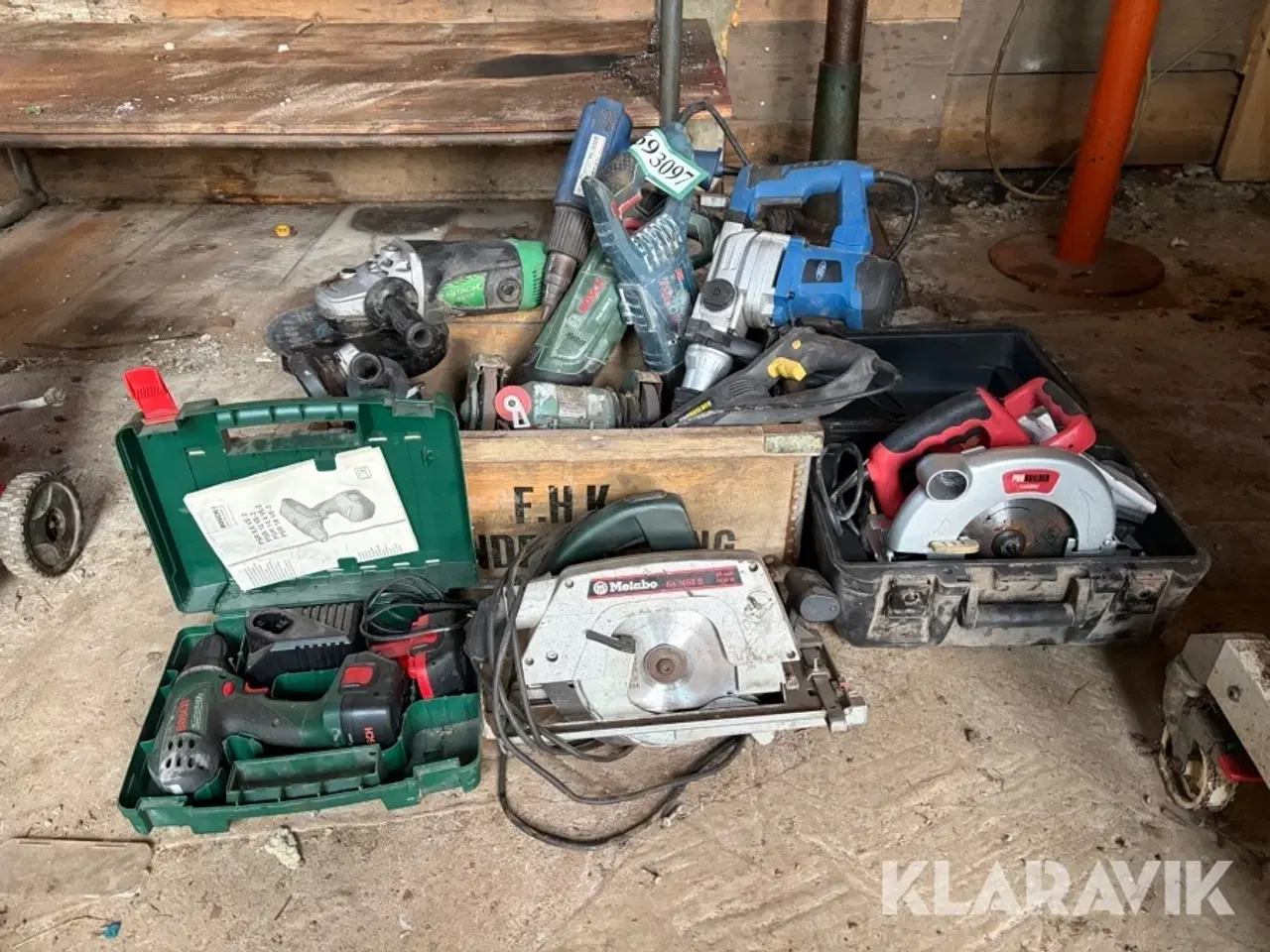 Billede 2 - Håndværktøj stort samlet lot