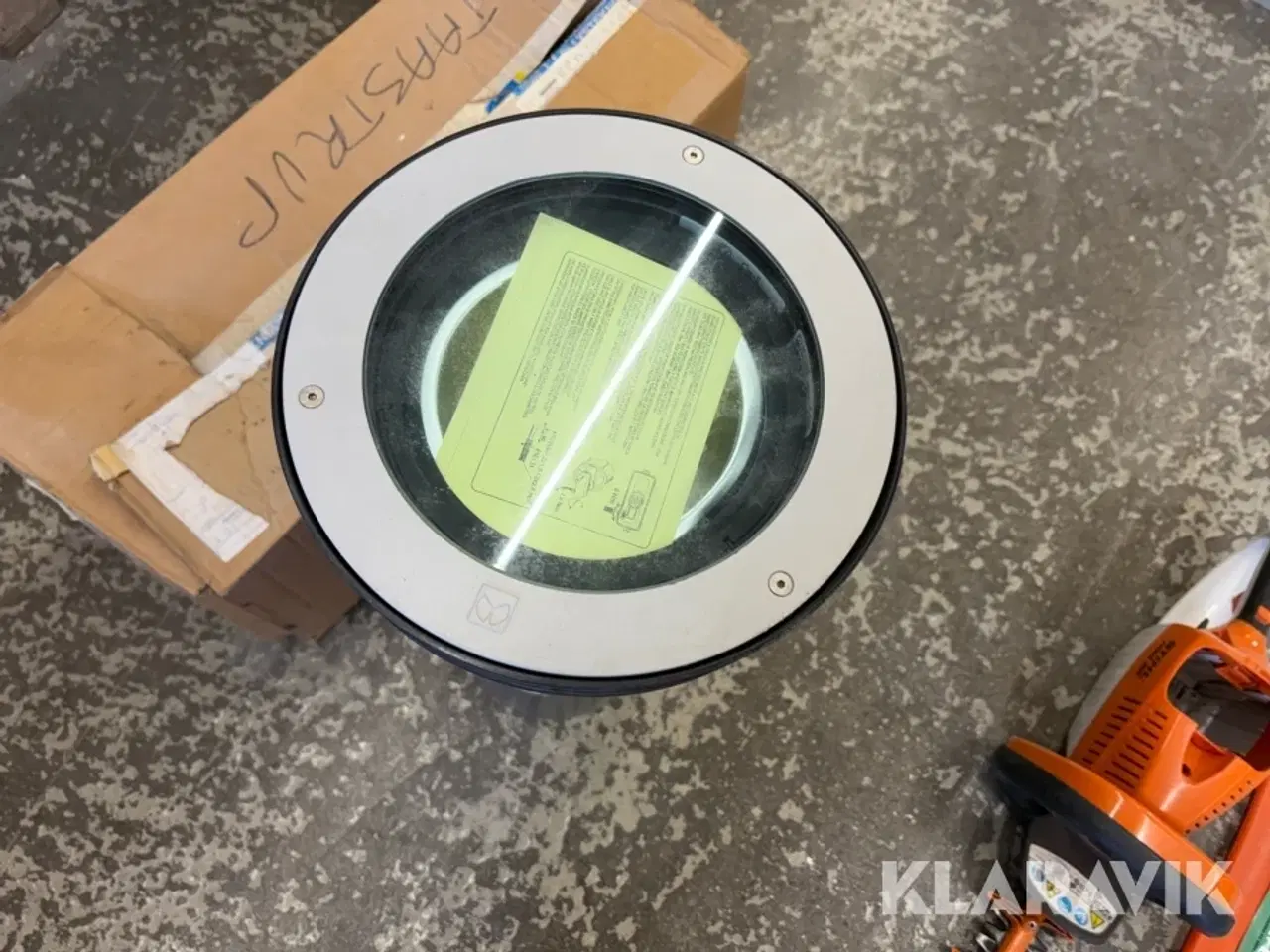 Billede 2 - Lampe udendørs til nedgravning.