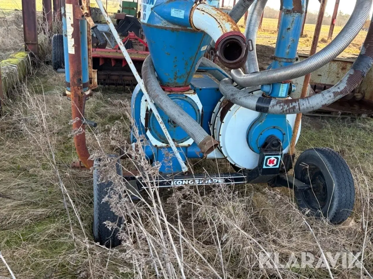 Billede 10 - Sugetrykblæser Kongskilde Kilerem XPB 2500 Flankeårf