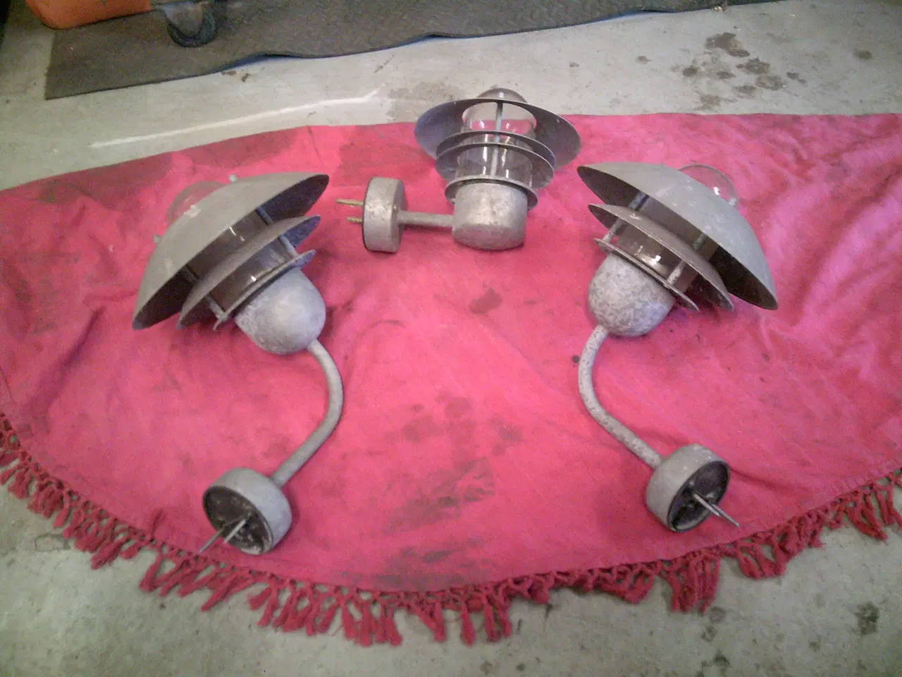 Billede 1 - GALV. HAVELAMPER