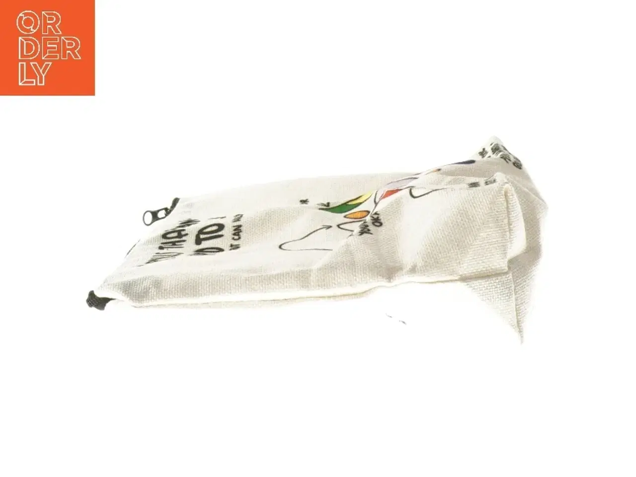 Billede 2 - Kosmetikpung med tekst (str. 26x20 cm)