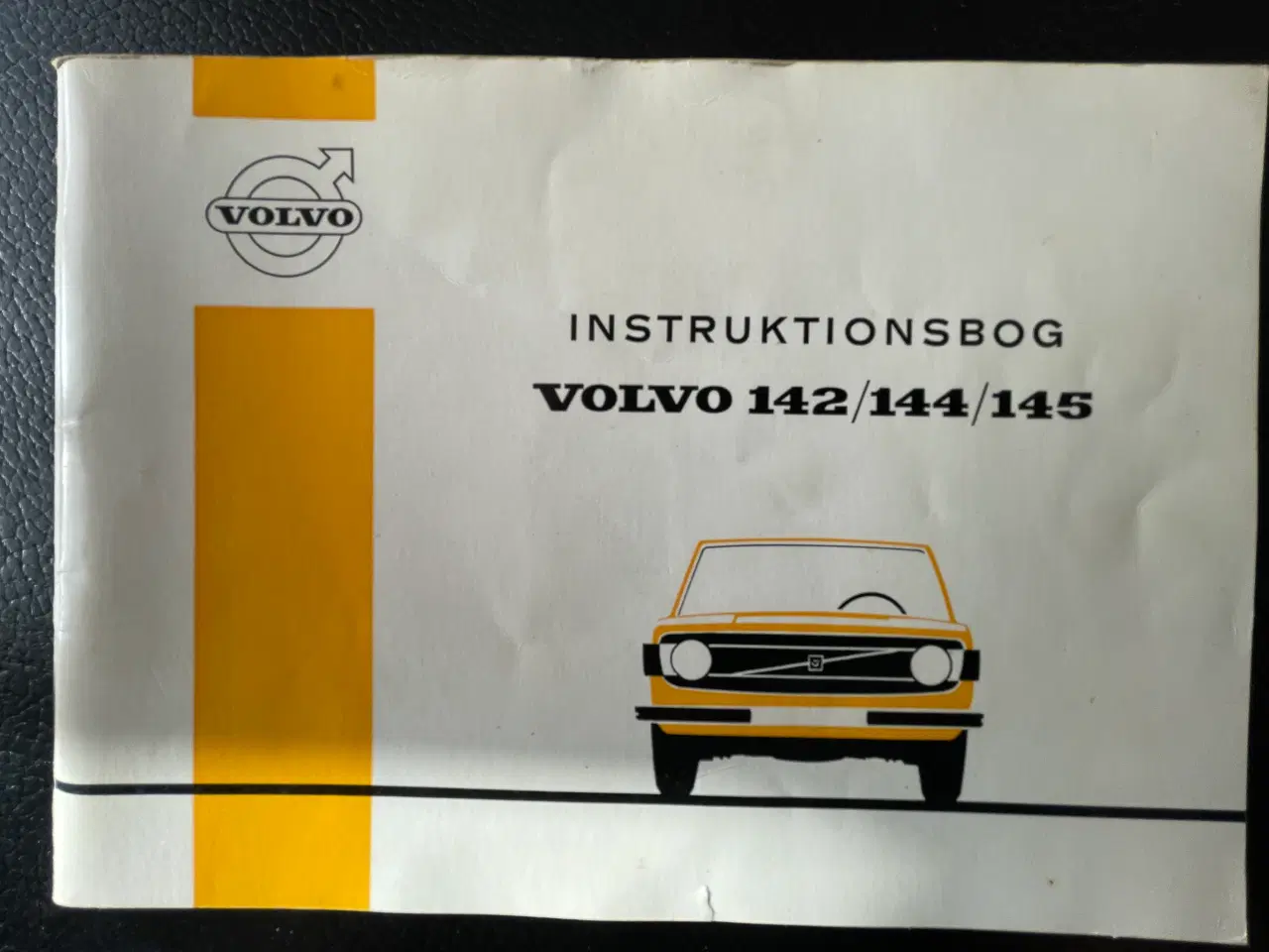 Billede 1 - Instruktionsbog til Volvo 142 årg. 73 og S/V70 