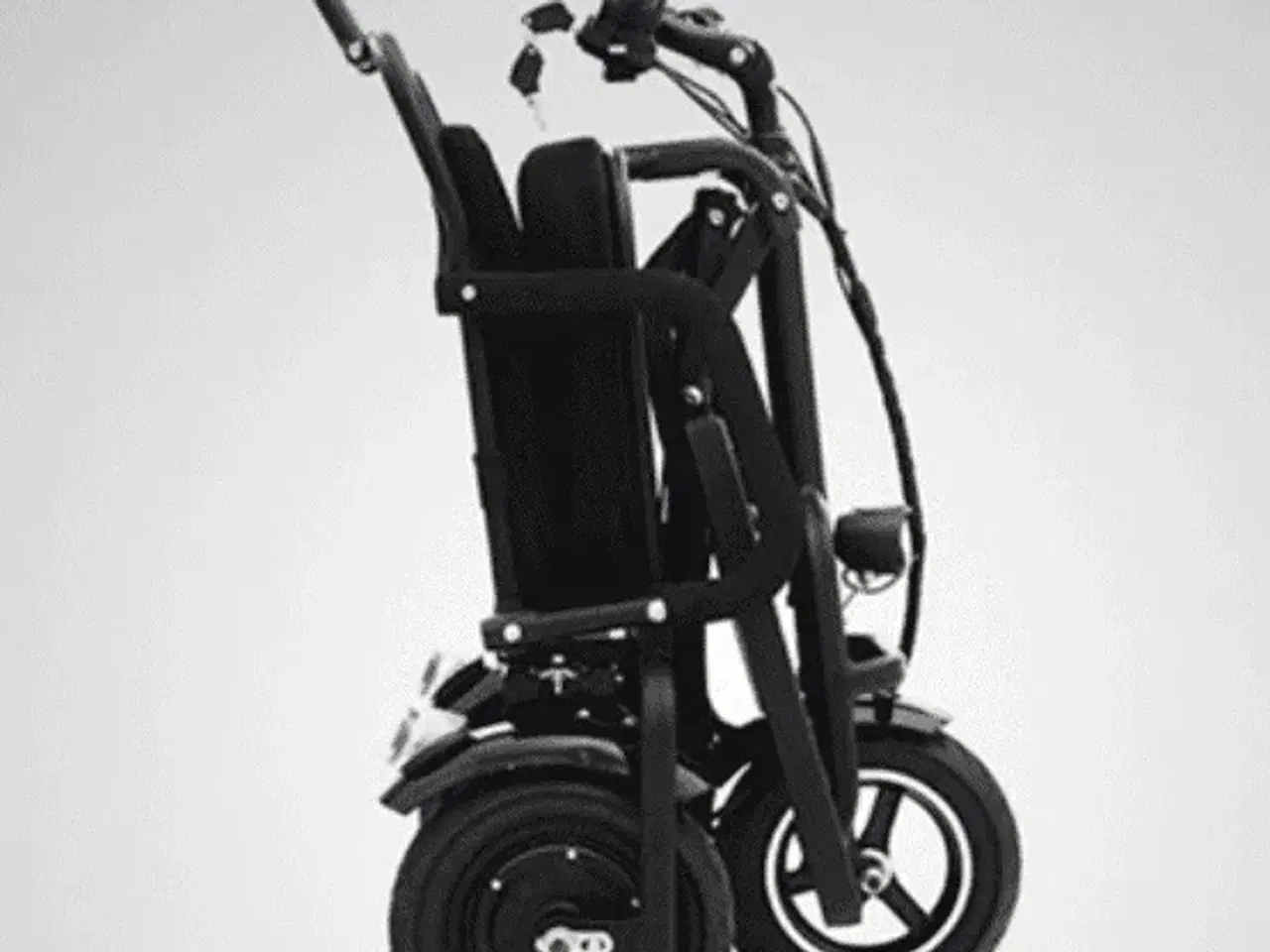 Billede 2 - Rød pegasus og sort Foldbar el-scooter model SCOTE