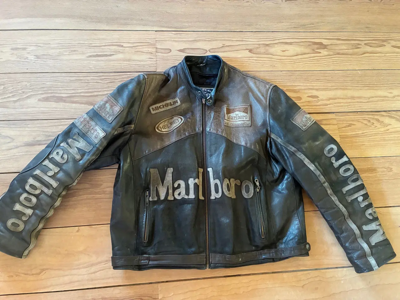 Billede 1 - Men's Marlboro Vintage Racing Biker Jacket L