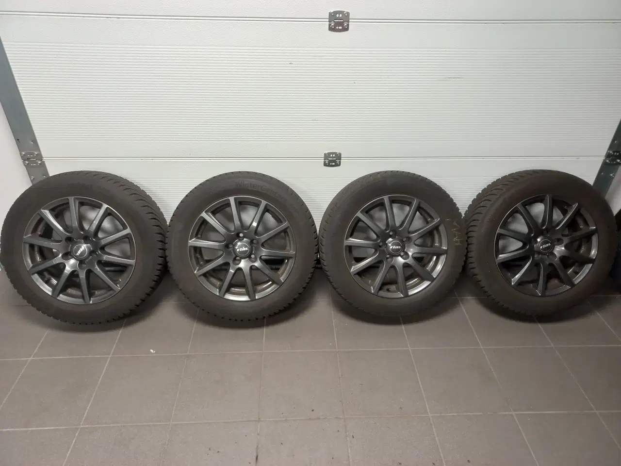 Billede 6 - Rial 5 x 108 med Continental vinterdæk