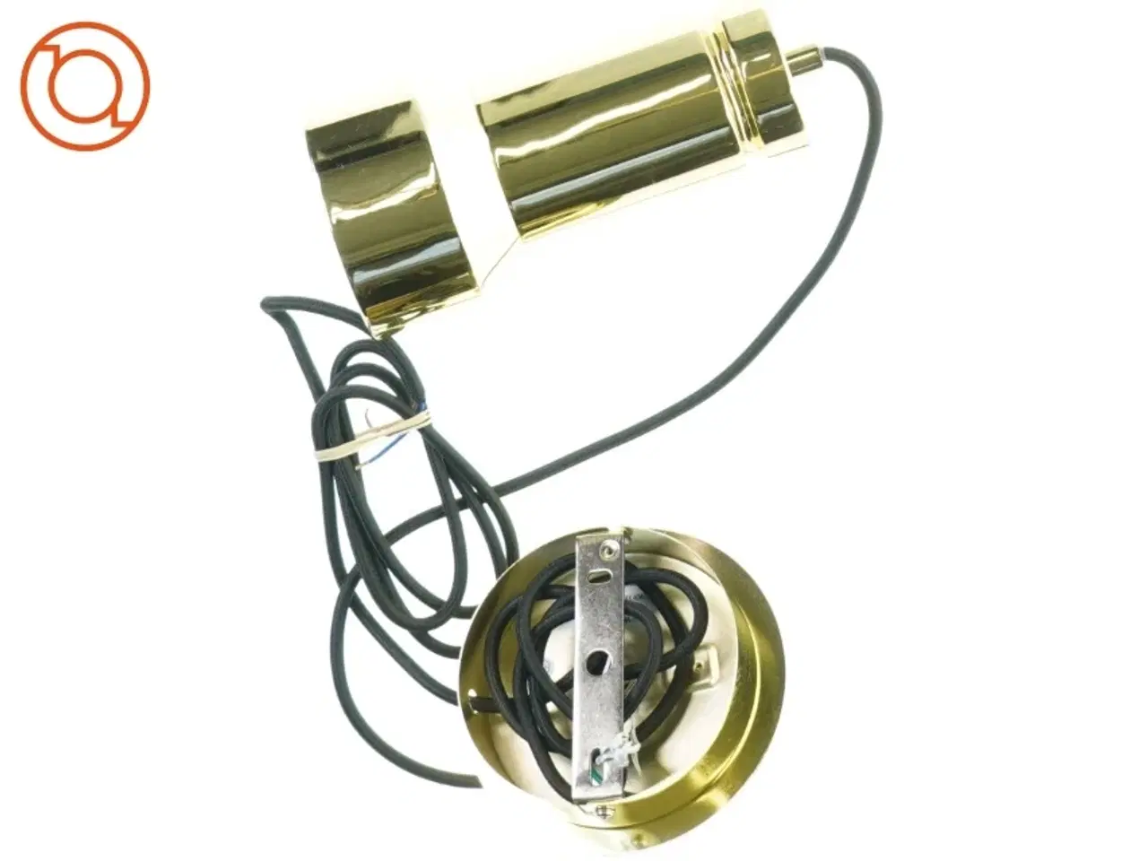 Billede 3 - Retro Guld Messing Loft Lampe (str. 19 x 10 cm)