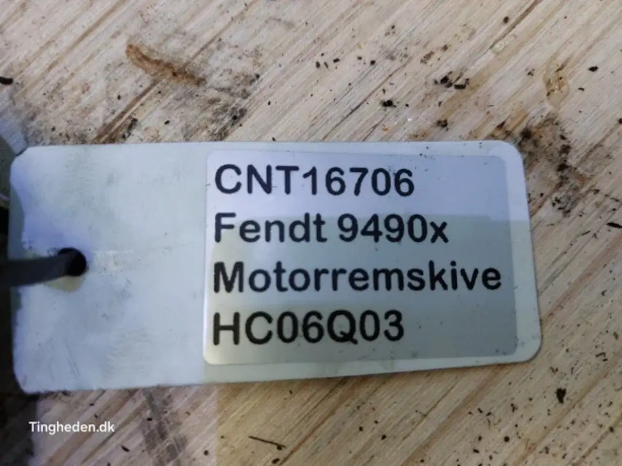 Billede 17 - Fendt 9490X Motorremskive 7104205M1