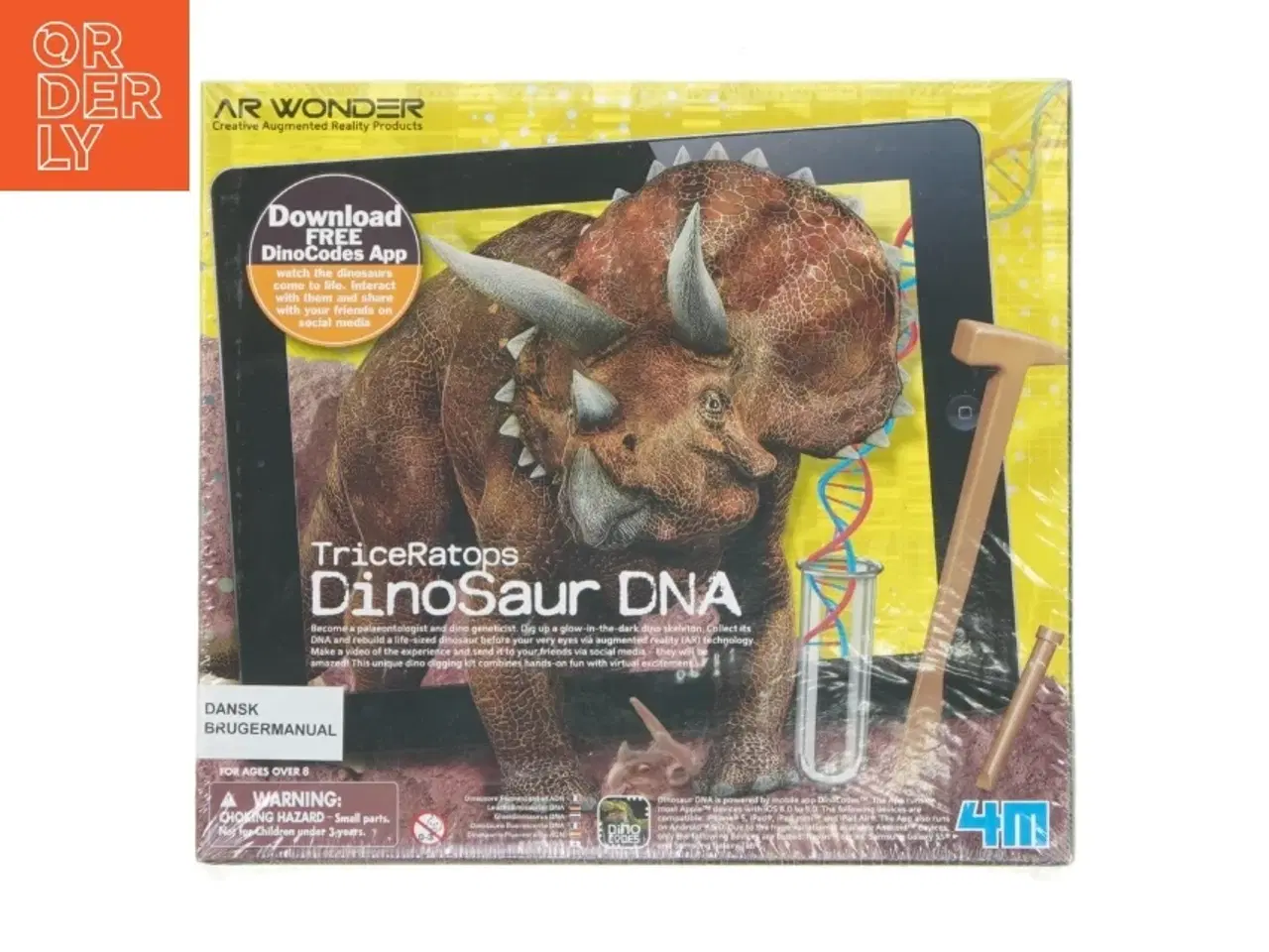 Billede 1 - Dinosaur DNA Kit Triceratops fra 4M (str. 24x22 cm)