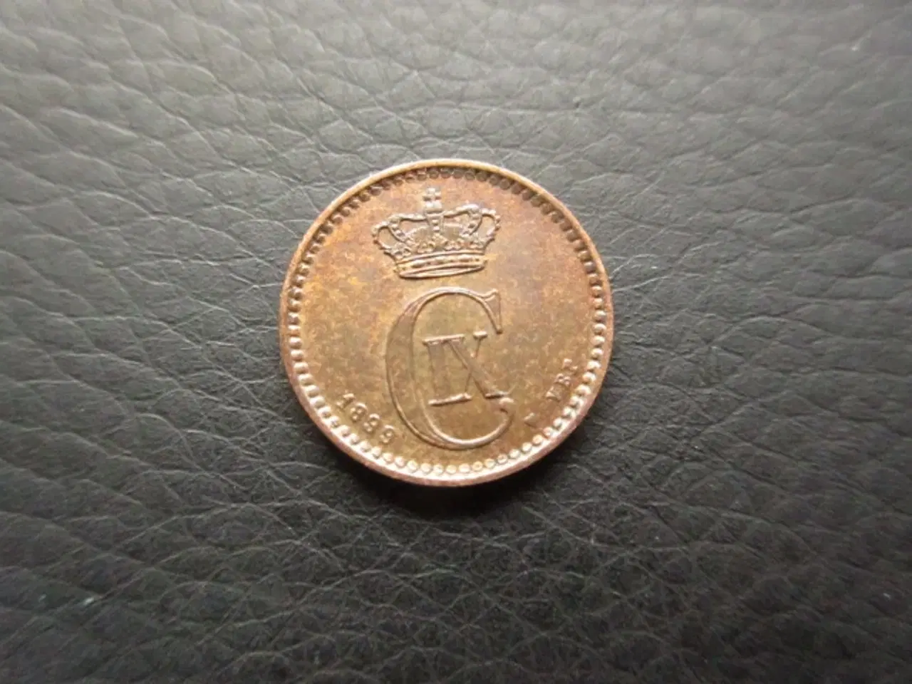 Billede 1 - 1 øre 1899 flot eksemplar