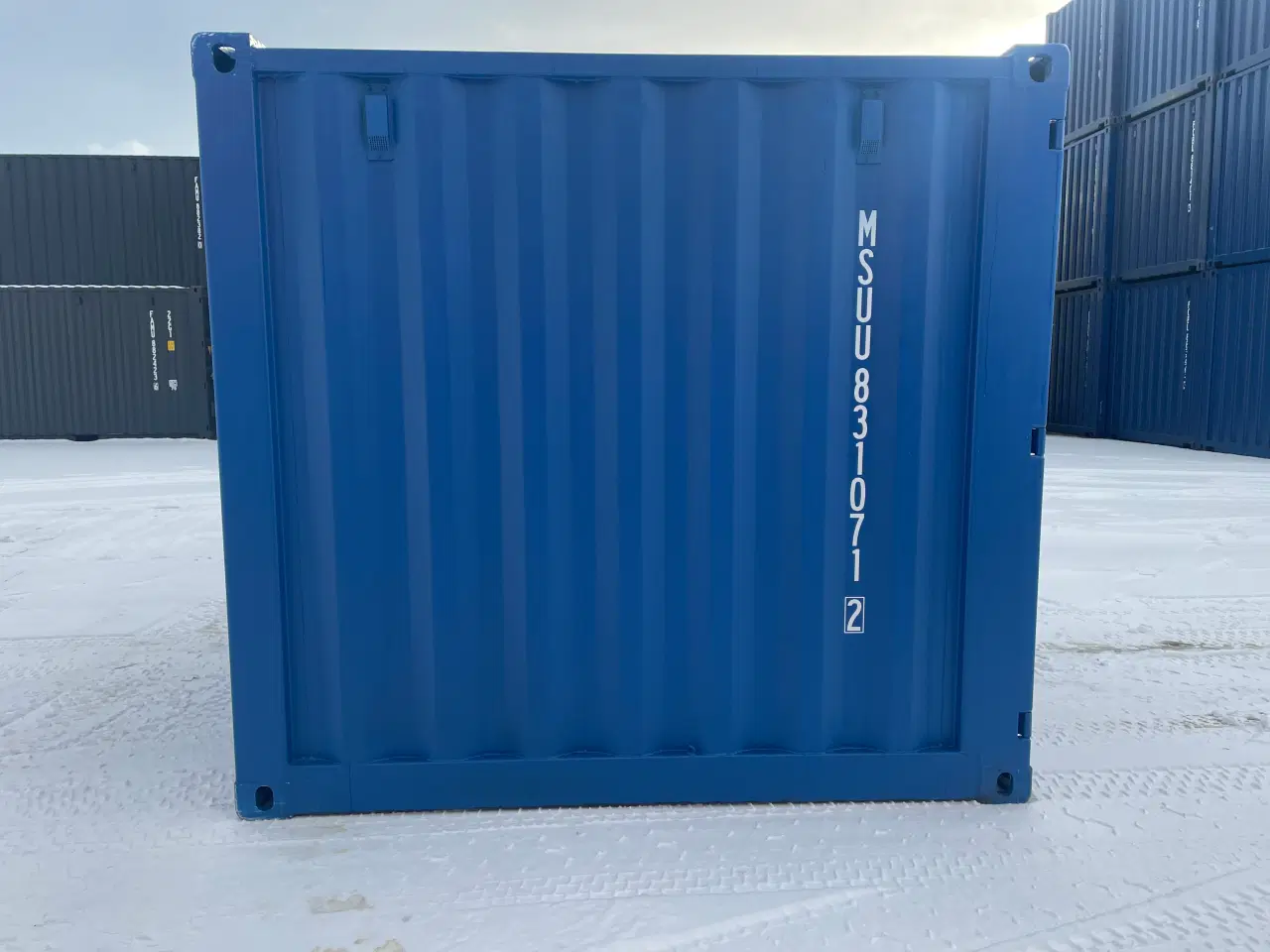 Billede 5 - 8 fods Miljøcontainer til farligt affald & olie