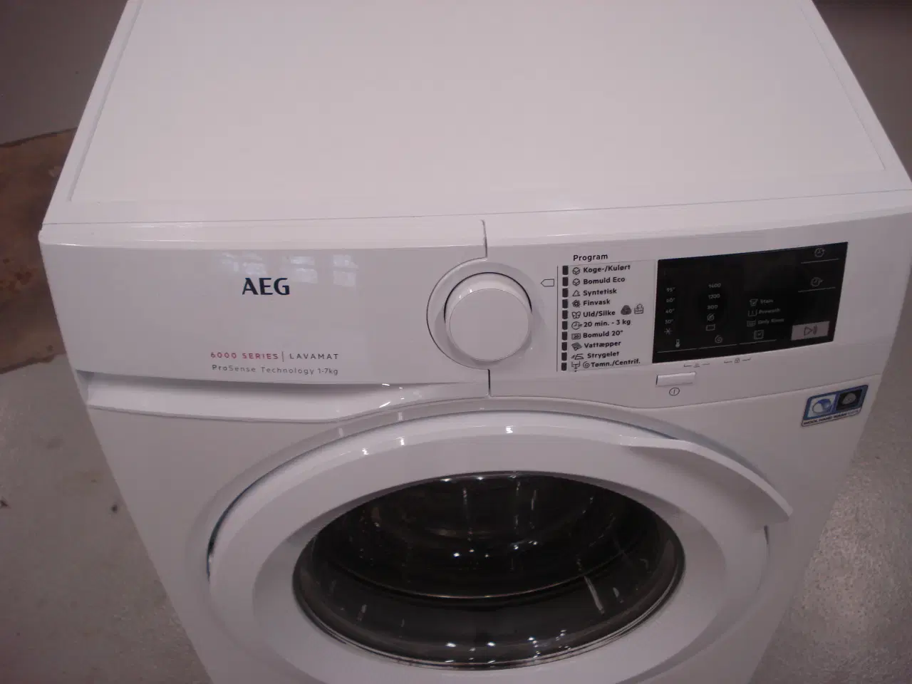 Billede 4 - 7 kg. AEG vaskemaskine model L6FBN742I