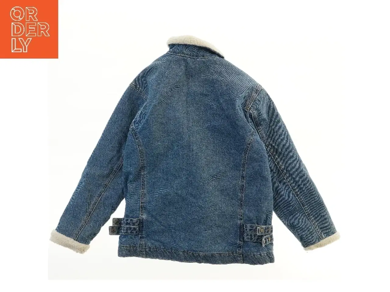 Billede 2 - Zara Denimjakke med pelsfor (str. 152)