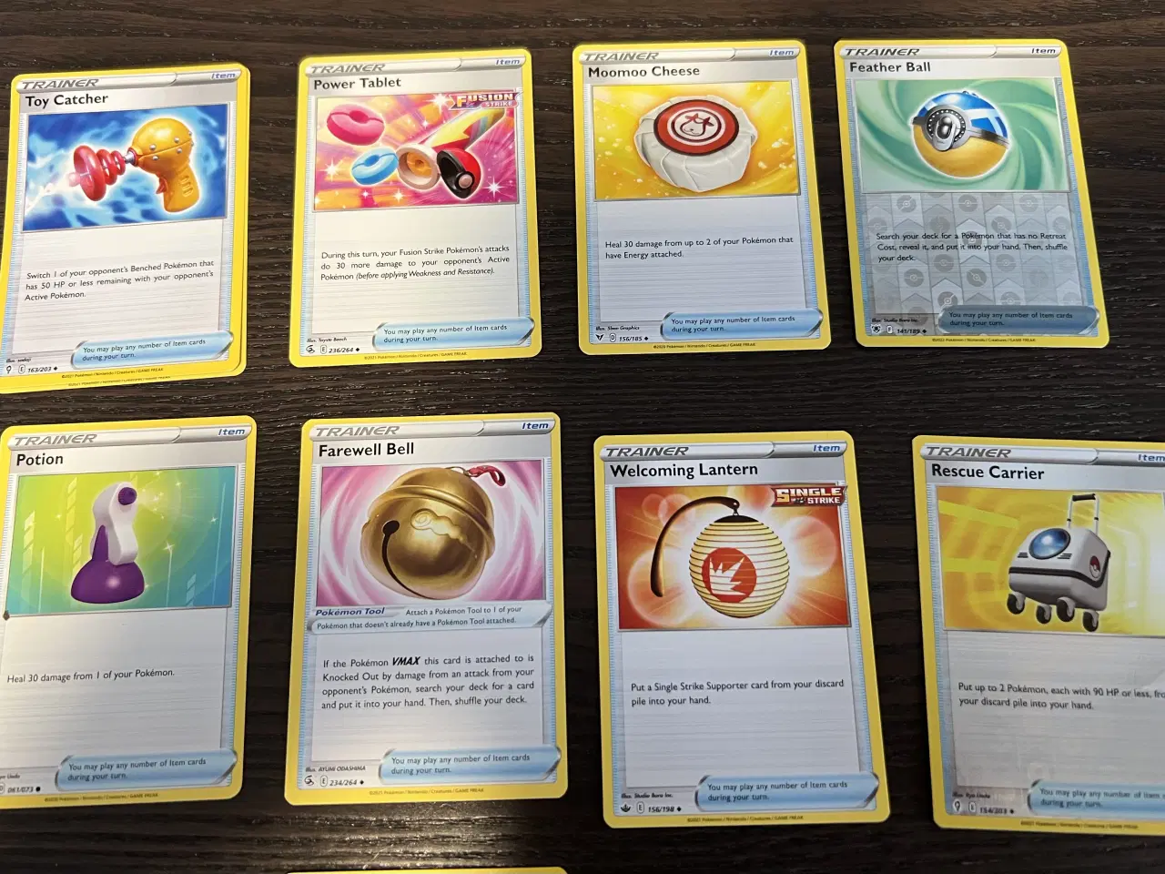 Billede 1 - Pokemon trainer kort - item og supporter