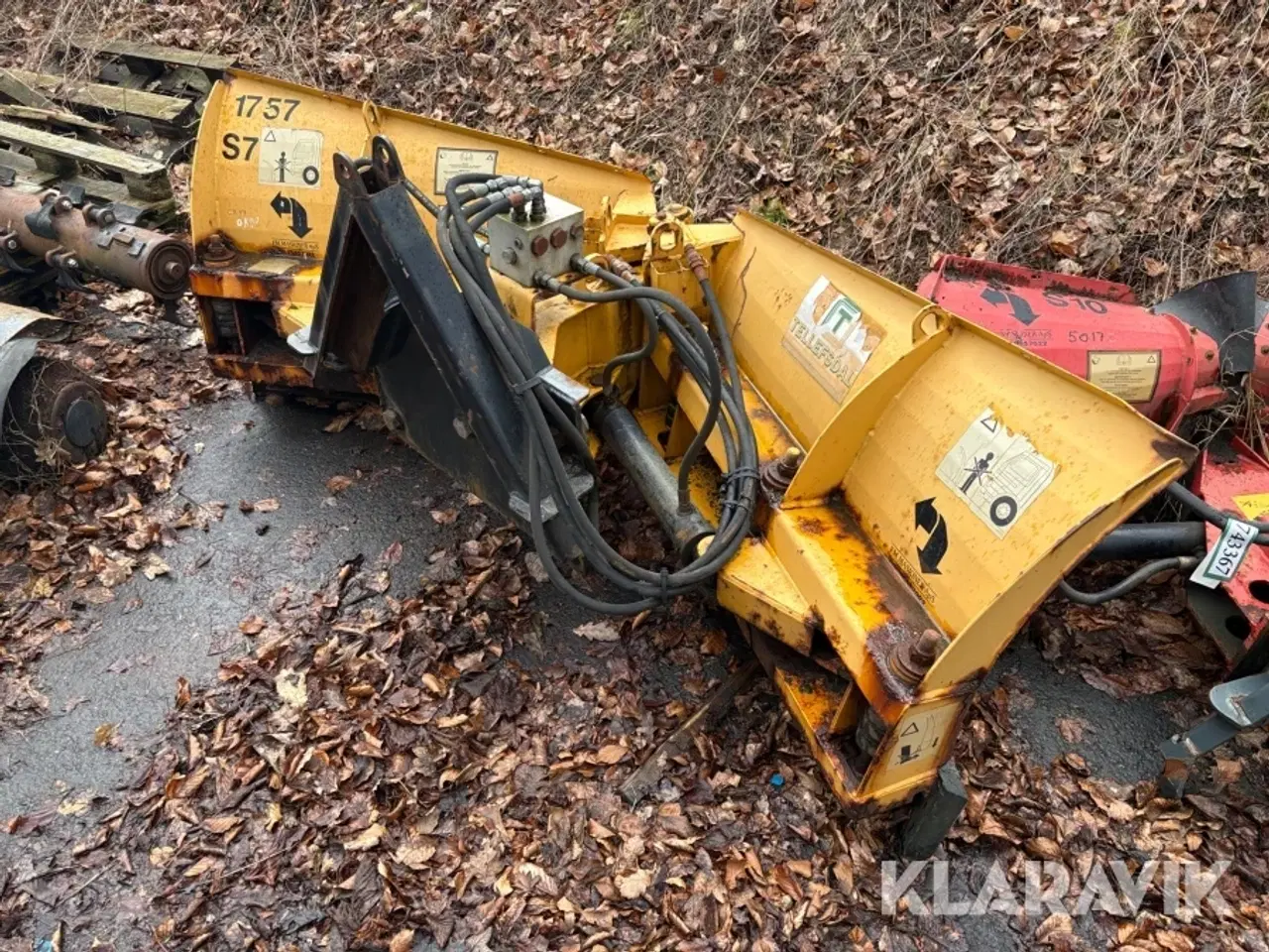 Billede 5 - Sneplov/V-plov Tellefsdal HK 2500