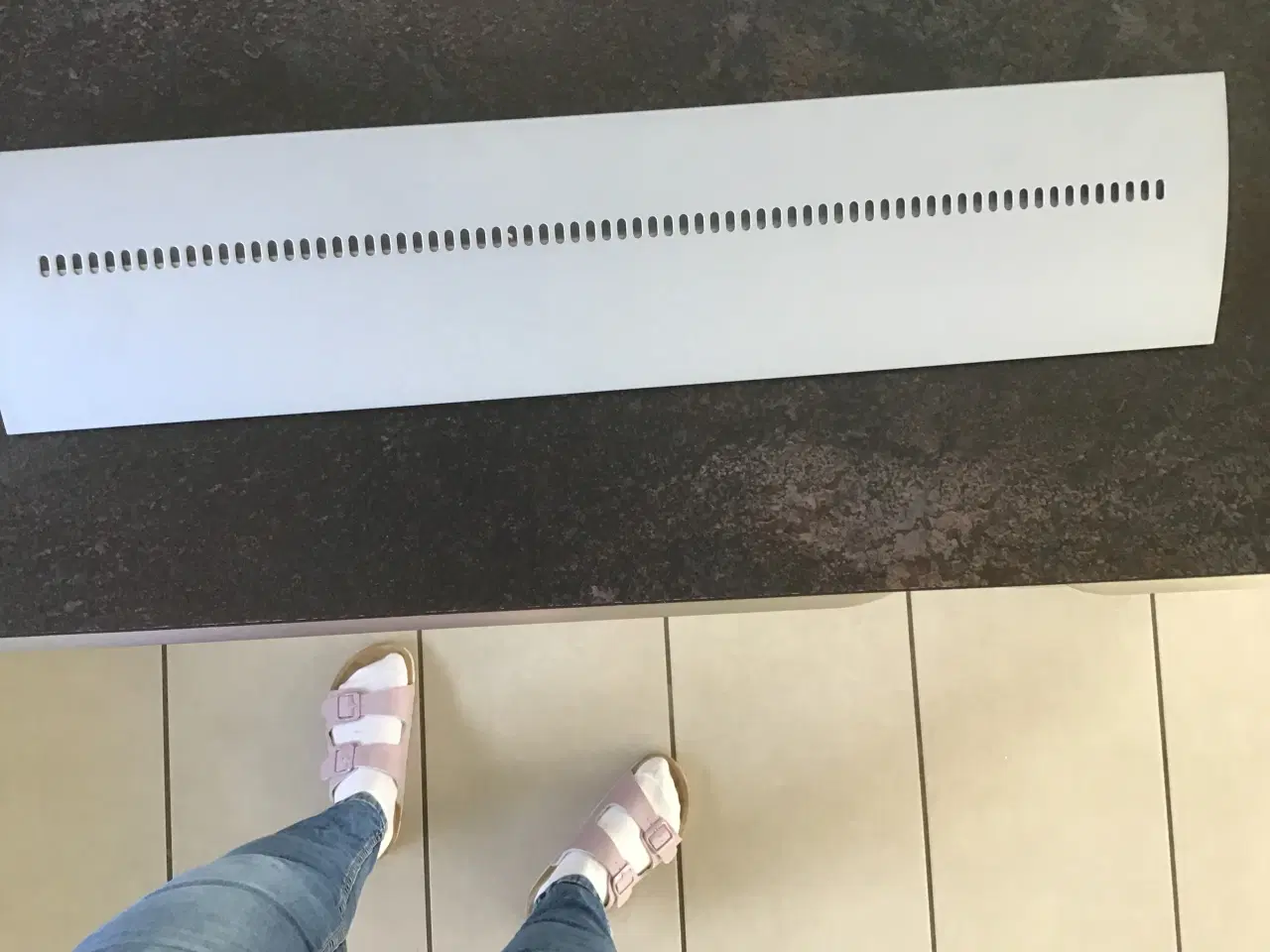 Billede 1 - Malmø væglampe grå