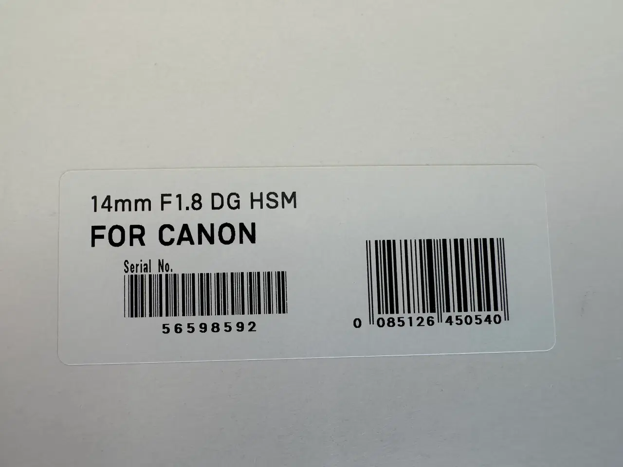 Billede 4 - Sigma 14mm f/1.8 DG ART for Canon