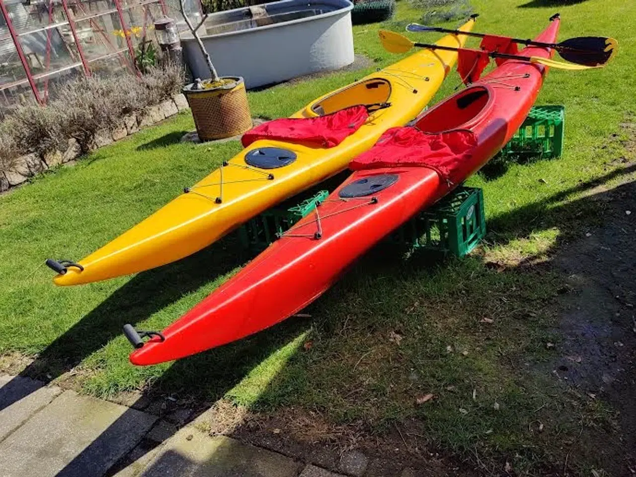 Billede 3 - 2 x Kajak i Polyethylen. SÆLGES SAMLET
