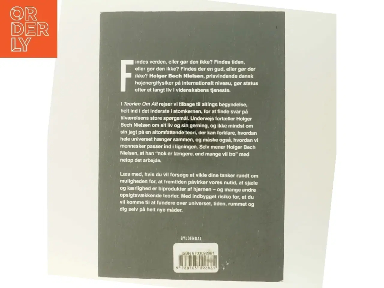 Billede 3 - Teorien om alt af Holger Bech Nielsen (Bog)