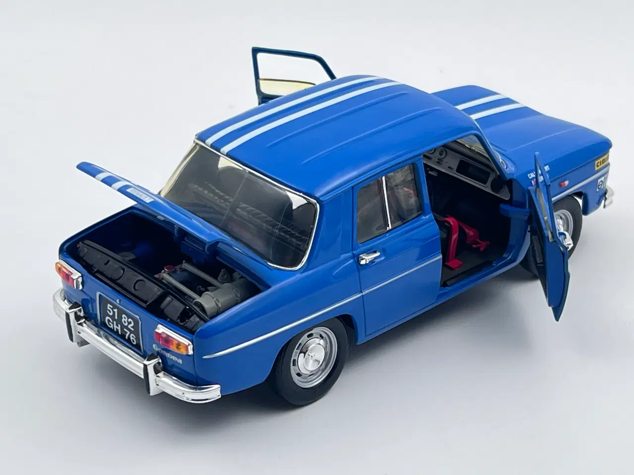 Billede 4 - 1969 Renault 8 Gordini RMC - 1:18  Sjælden Model