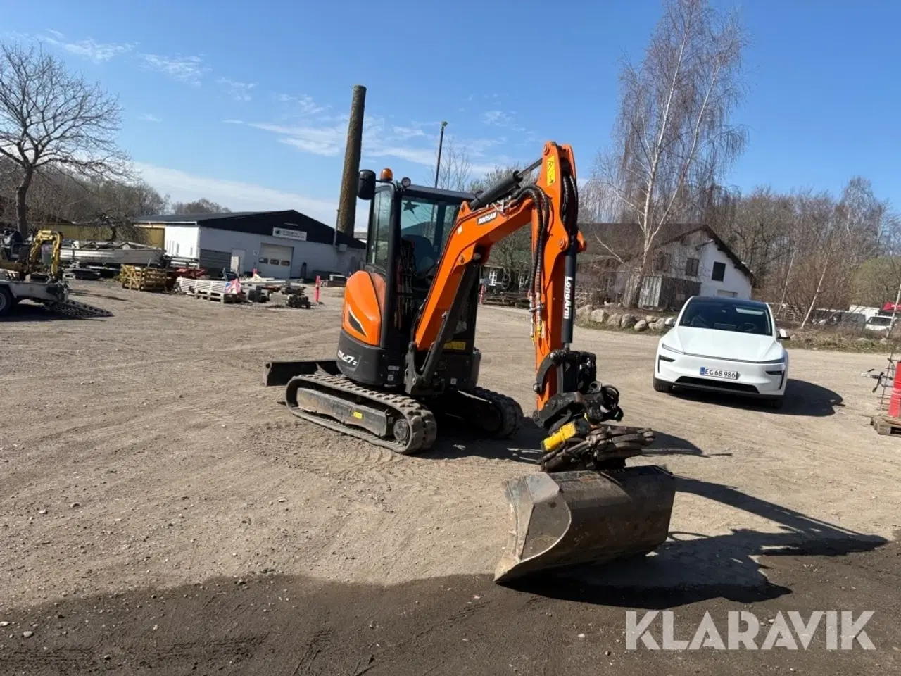 Billede 3 - Gravemaskine Doosan DX27Z med engcon