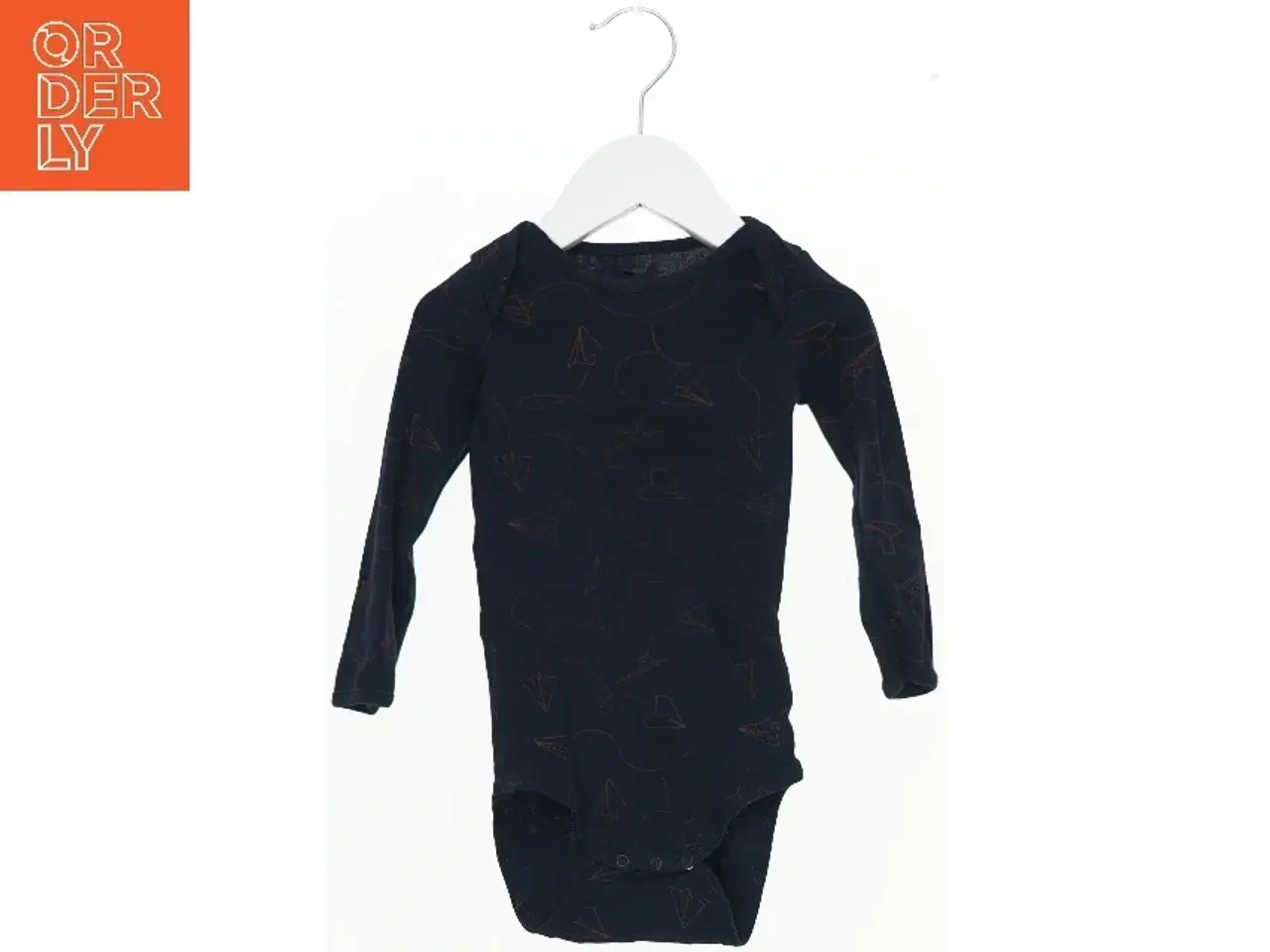 Billede 1 - Langærmet bodystocking med papirflyveprint fra Soft Gallery  (str. 80)