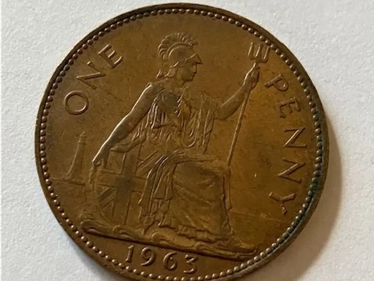 Billede 1 - One Penny 1963 England
