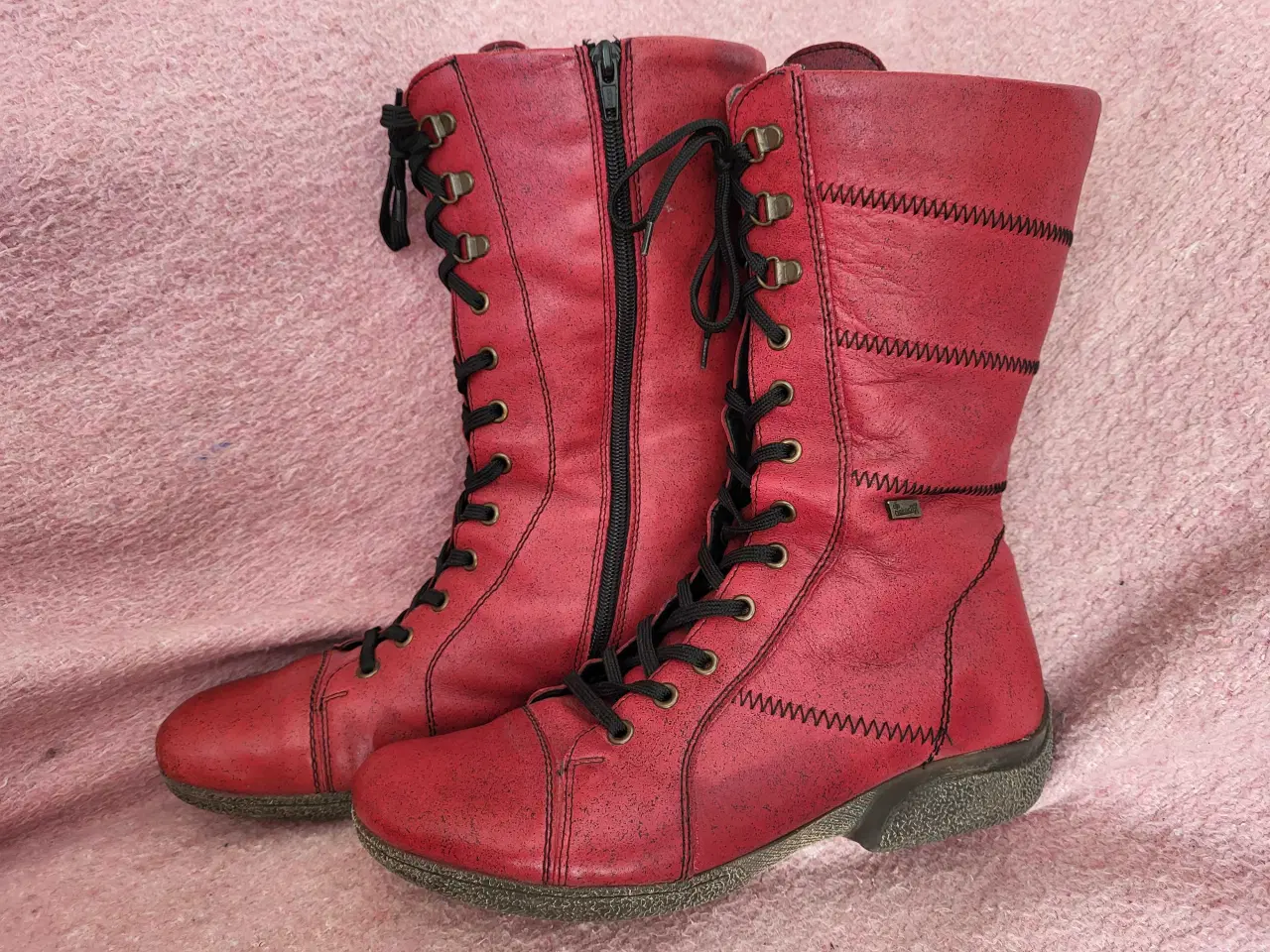 Billede 4 - Rieker støvler str. 40-42, næsten som nye