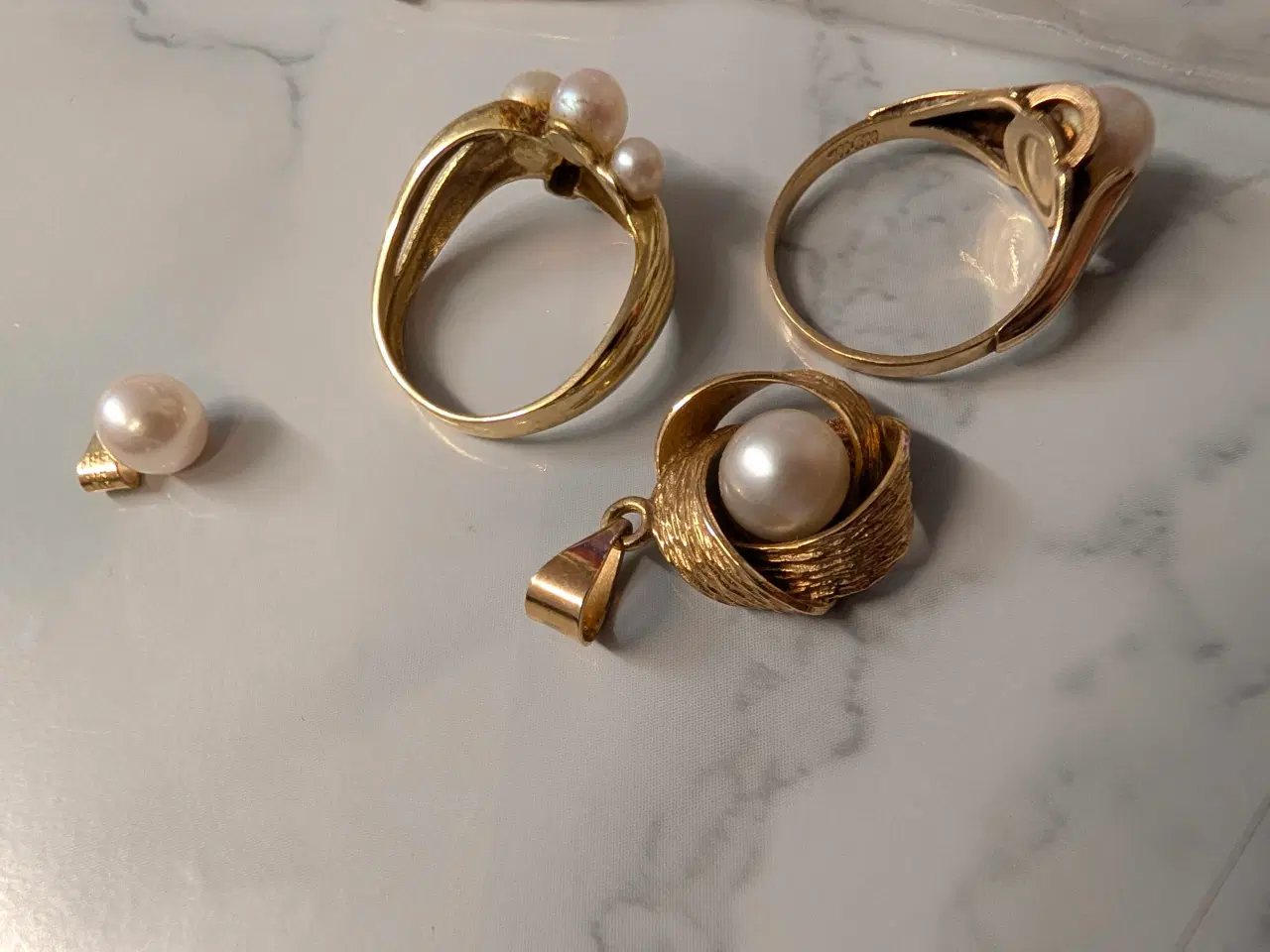 Billede 3 - Guld 14kt forskellige smykker