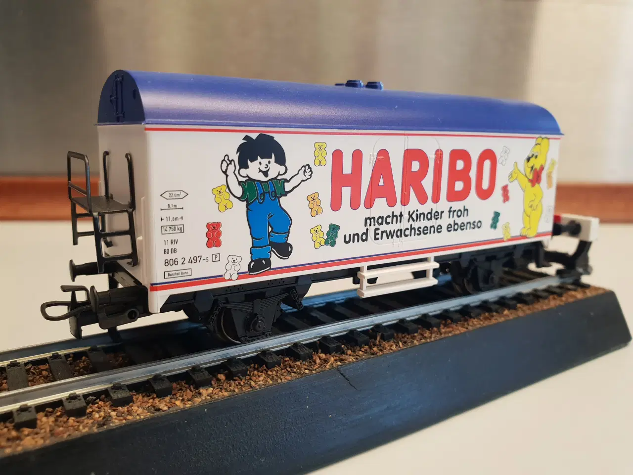 Billede 2 - Märklin H0 #44174 Haribo reklamevogn.