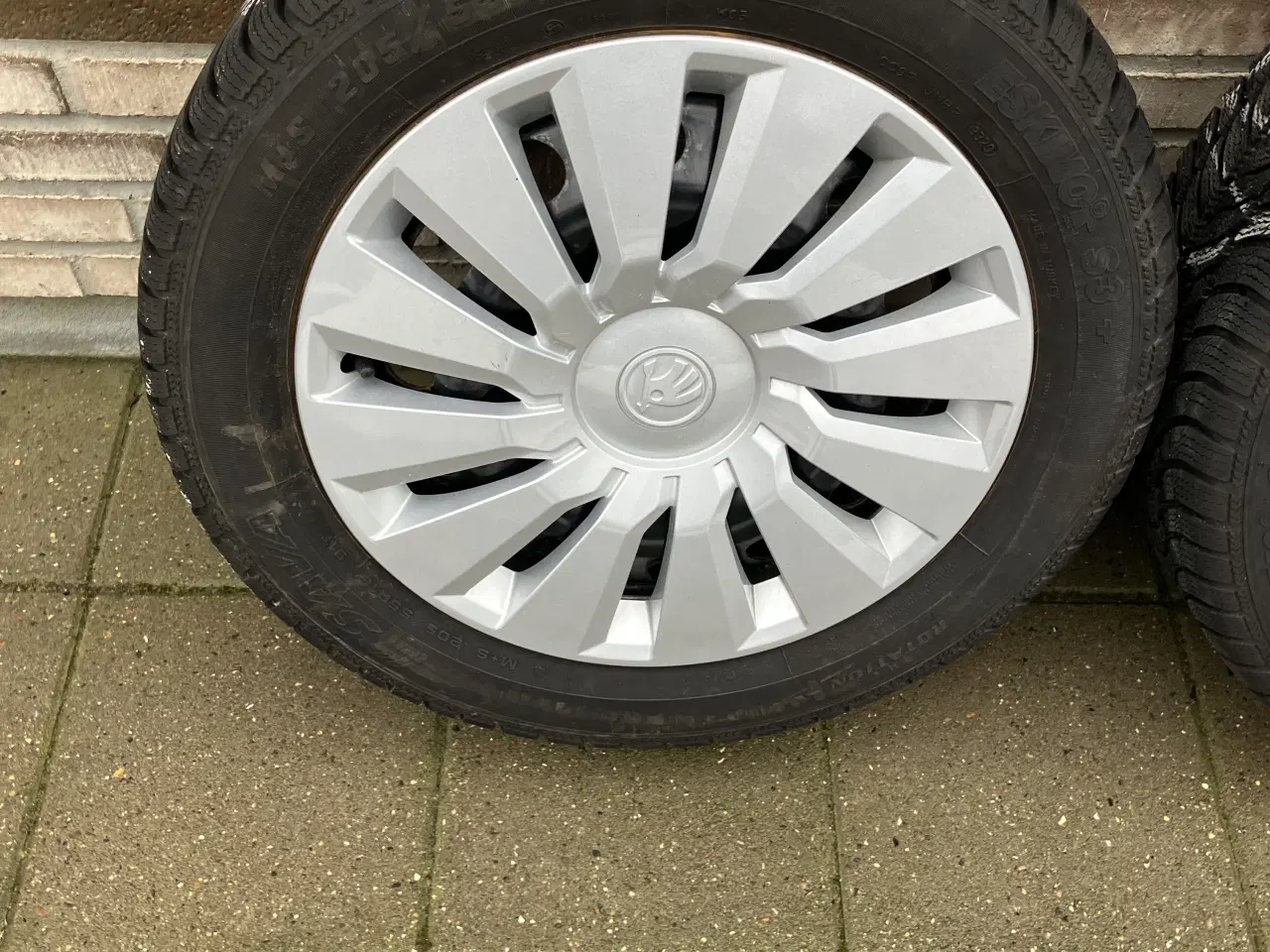 Billede 5 - Stålfælge 5 x 100 med Sava Vinterdæk 205/55R16