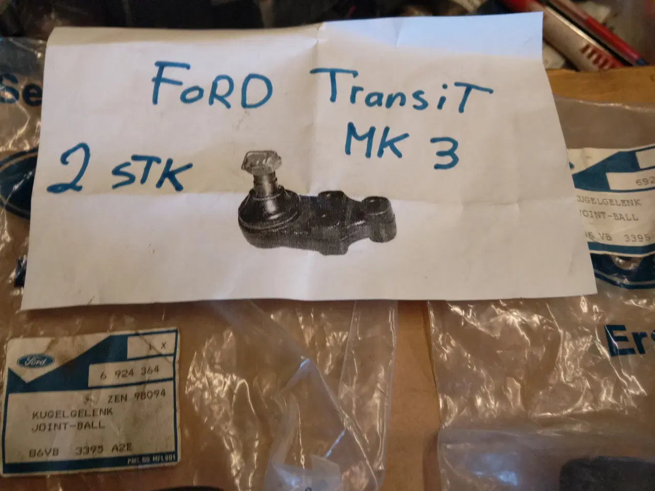 Billede 1 - Ford Transit Bærekugle.