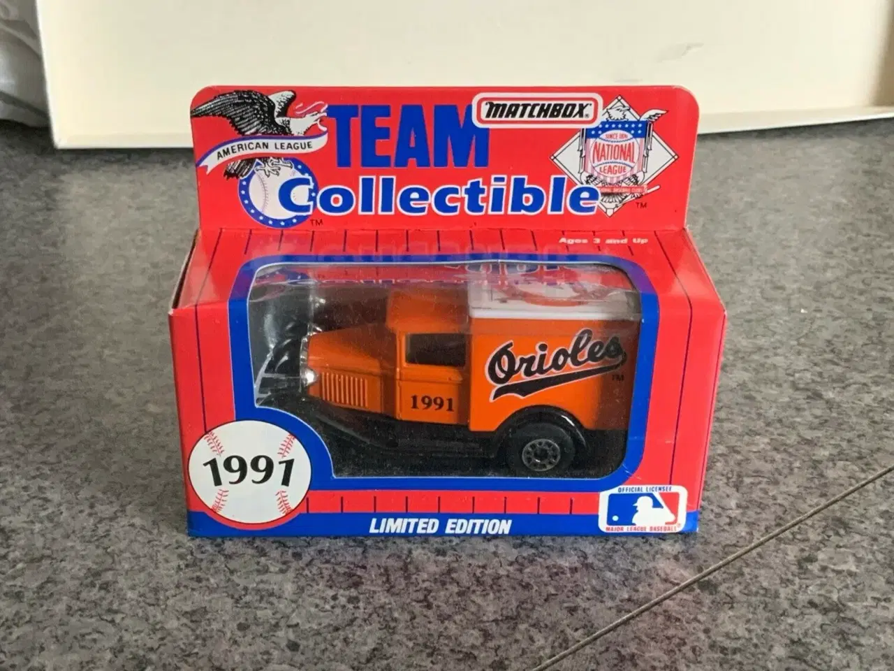 Billede 1 - Matchbox Baltimore Orioles 1991 NFL Ford Van