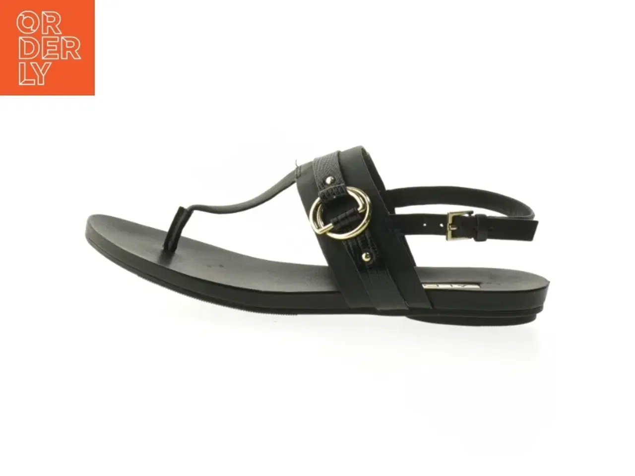 Billede 1 - Sort Aldo sandaler fra Aldo (str. længde 24,5 cm)