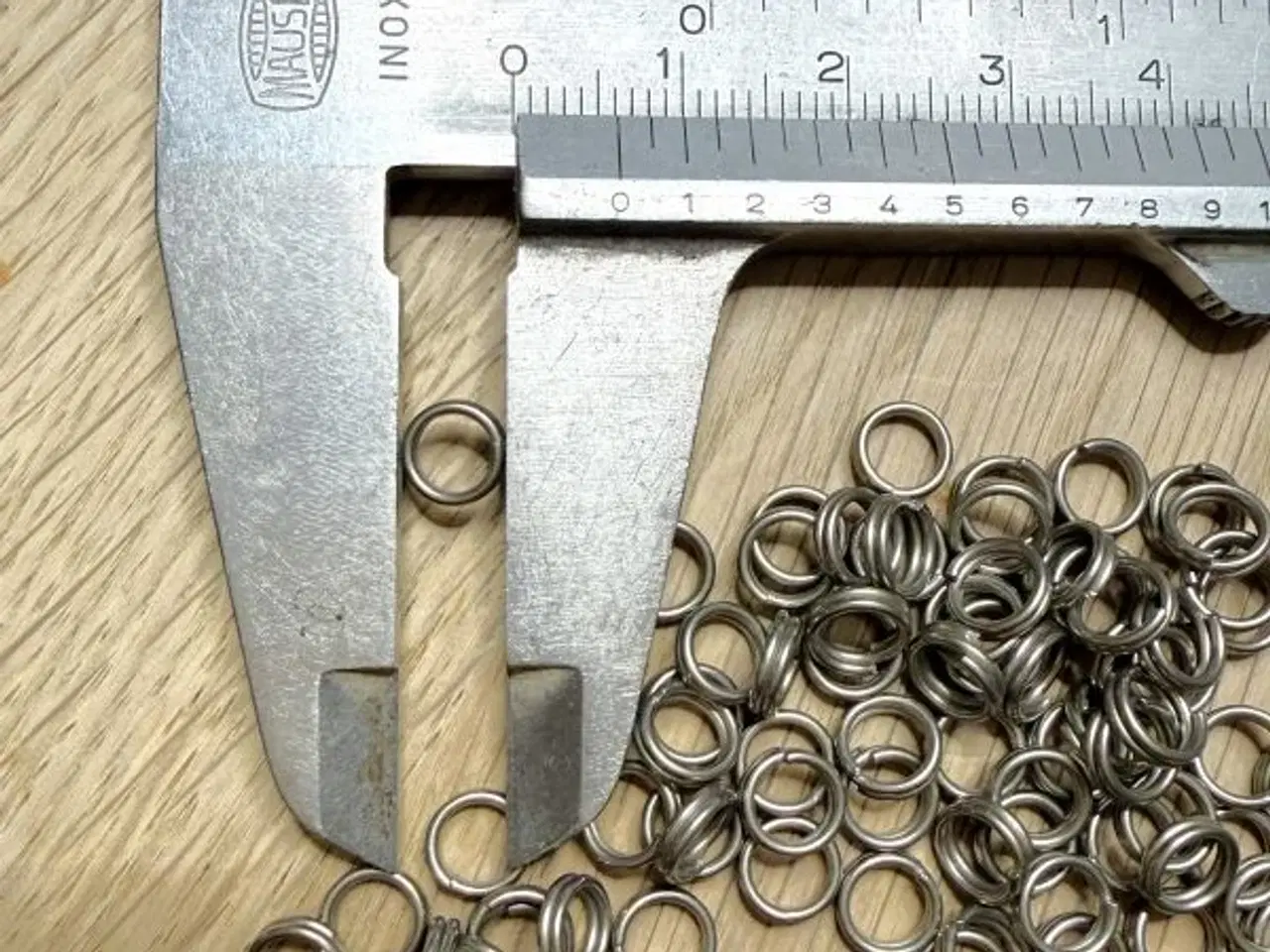 Billede 4 - 100 springringe i rustfrit stål