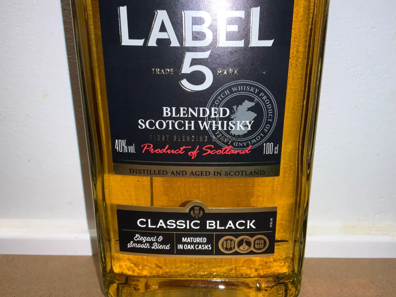 Billede 2 - Whisky “Label 5”, 1 Liter, 40%