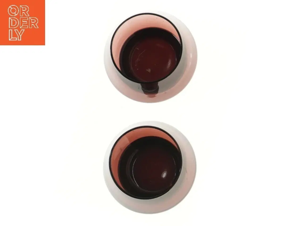 Billede 3 - Røgglas lysestager (str. Ø 10 cm)