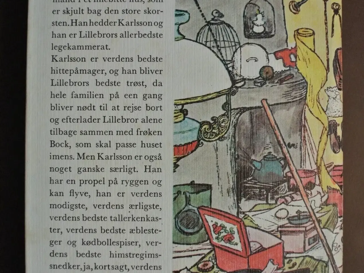 Billede 2 - karlsson på taget flyver igen, af astrid lindgren.