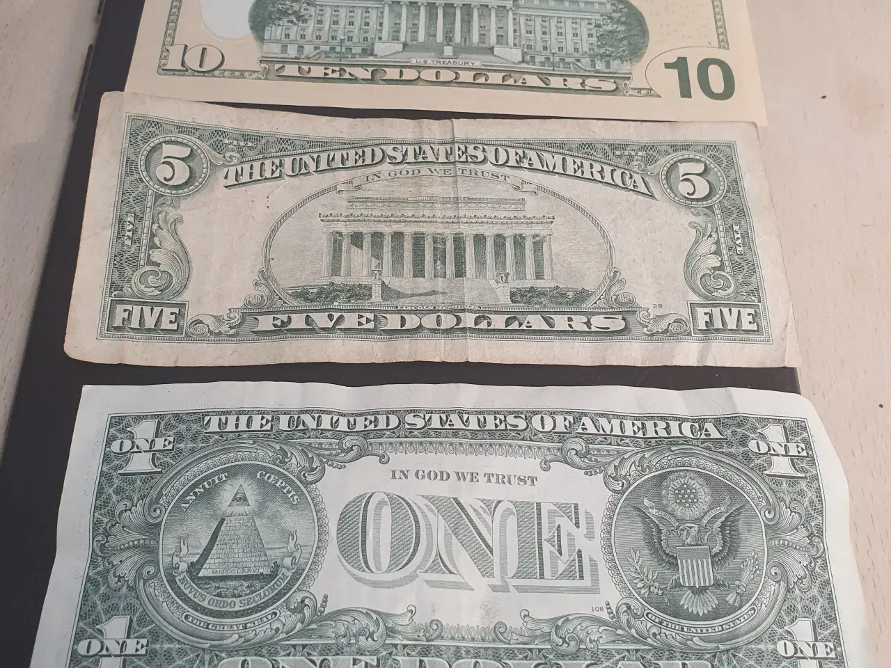 Billede 4 - Dollar sedler 